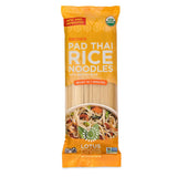 Lotus Foods Organic Brown Rice Pad Thai Noodles - Non-GMO Plant-Based Noodles for Balanced Meal Prep