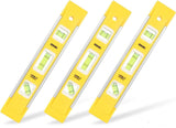 DOWELL Torpedo Level with 45/90/180° Vials – Hands-Free Magnetic Edge for Steel Studs, Conduit, and Panels