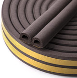 CloudBuyer EPDM Weather Strip – Neutral Gray Window Insulation for Intentional, Understated Homes