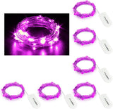 CYLAPEX Battery Operated Fairy Lights 7ft 20 LEDs Warm White No Flame No Heat Child Friendly Decoration for Playroom and Toddler Room