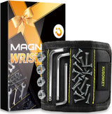 KUSONKEY Magnetic Wristband – Versatile Wrist Tool Holder for Patio Furniture Assembly and Backyard Repairs