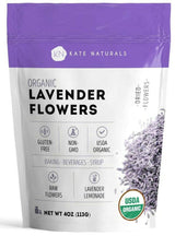 Kate Naturals Culinary Lavender Buds – Unique Valentine's Day Gift for Her, Perfect for Tea Lovers and Brides-to-Be