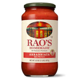 Rao's Homemade Arrabbiata Sauce – All-Natural Tomato Sauce for Clean-Eating Weeknight Dinners