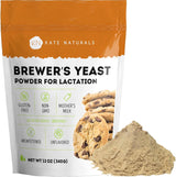 Kate Naturals Brewers Yeast Powder – Natural Lactation Supplement for Mindful Moms, Hydration & Baking Routine