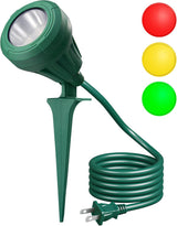 DEWENWILS Outdoor Landscape Spotlight with 5FT Extension Cord – Weatherproof LED for Picnics, Patios, and Yard Parties