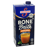 Swanson Bone Broth Carton – 32 oz Ready-to-Heat Base for Quick Home Office Lunches