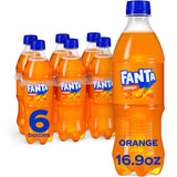 Fanta Orange Soda – Hostess and Housewarming Gift, Crowd-Pleasing 6 Pack of 16.9 fl oz Bottles