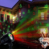 Lumilux Glow Star Projector – All-Weather Outdoor Garden Spotlight, 3900 sq ft Coverage with Ground Stake and Round Base