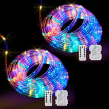 LED Tube Lights Battery Powered No Flame No Wax for Around Curtains Nursery and Senior Living Room