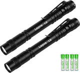 LE Waterproof Pen Flashlight – Lightweight Travel Light for Road Trips, Picnics and Star Gazing