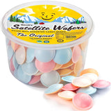 Gerrit's Satellite Wafers – Travel-Friendly Novelty Candy for Camping Trips and Road Trips, 100ct Reusable Tub