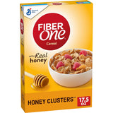 Fiber One Honey Clusters Cereal – Fiber-Rich Pantry Essential, Gentle Daily Support for Digestive Regularity