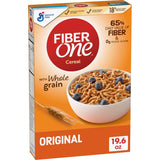 Fiber One Cereal, Original Bran – High-Fiber Daily Ritual Cereal for Self-Care, 19.6 oz
