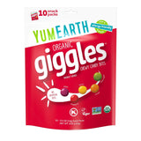 YumEarth Organic Giggles Chewy Candy – Clean Label Snack for Restricted Diets, Certified Organic and Non GMO Allergy Free Treats