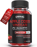 ORPHIC NUTRITION Apple Cider Vinegar Gummies 1000mg – Workplace Wellness Staple for Digestion and Daily Drive