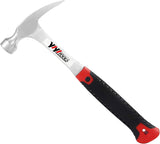YIYITOOLS 16-oz Forged Steel Rip Hammer with Fiberglass Handle – Gift-Ready Tool for Dad or Grandpa