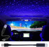 LEDCARE USB Star Projector – Minimalist Home Ambiance Fixture, Compact Star Light for Shelves and Side Tables