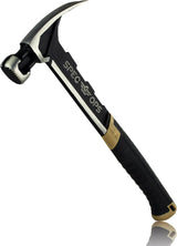 Spec Ops Tools Framing Hammer, Magnetic Nail Starter to Keep Hands Clear During Overhead Strikes