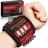 Magnetic Wristband 1680D Ballistic Polyester – Third Hand for PC Maintenance, Auto Repair & Light Fixture Changes