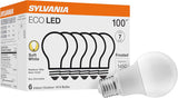 SYLVANIA ECO LED Light Bulb Soft White Non-Dimmable – Understated Neutral Tone for Intentional Apartments and Calm Bedrooms