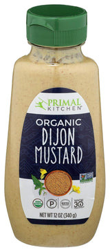 Primal Kitchen Spicy Brown Mustard – Portable Squeeze Bottle for Camping Meals, Trail Lunches, and Tailgate Cookouts
