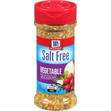 McCormick Salt Free Vegetable Seasoning for Doctor Recommended Low Sodium Diets, Sodium Free Spice for Heart Conscious Home Cooks