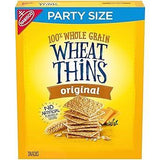 Wheat Thins Original Crackers – Kids Lunchbox Whole Grain Cracker for School Snack Packs