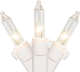 Christmas Co. Mini Incandescent String Lights – Expandable Yard and Landscape Tree Wrap