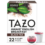 TAZO Awake English Breakfast Tea K-Cups – Streamlined Keurig Brew for Intentional Kitchen Spaces