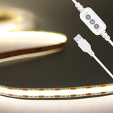 PAUTIX USB COB LED Bias Light – Dimmable Birthday and Holiday Gift for Streamers, Gamers, and Home Theater Fans