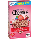 Very Berry Cheerios Heart Healthy Gluten Free Cereal – Parent-Trusted Berry Bowl for the Family Breakfast Table