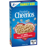 Frosted Cheerios Gluten Free Sweet Cereal – On-the-Go Snack for Picnic Baskets and Car Cup Holders, 18.4 oz