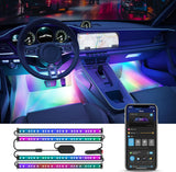Govee Car LED Strip Lights – Child Friendly Car Cabin Lighting, Low Voltage 12V Plug and Play