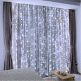 ZSJWL 300 LED Curtain Fairy Lights with Remote, Multicolor 8 Modes USB Plug in Cool to Touch Window Backdrop for Kids Playroom and Bedroom