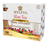 Hyleys Slim Tea 5 Flavor Assortment – Mindful Evening Wind-Down Tea for Busy Professionals Seeking Low-Effort Self-Care