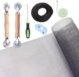 TOOLTRIZ Pet-Friendly Window Screen Repair Kit – Scratch-Resistant Mesh Replacement