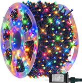 FUNPENY 164ft Green Wire String Lights – Year-Round Living Room & Reading Nook Accent Lighting, 3000K Warm White LEDs