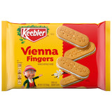 Keebler Vienna Fingers Creme Sandwich Cookies 12 oz Pack of 2 – Safe, No-Prep Snack for Kids Lunchboxes and Classroom Parties