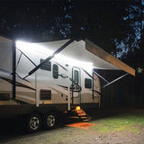 Auledio Travel Trailer Accessory Gift – 16.4ft 12V LED Awning Light Strip for Motorhome Owners Who Love the Outdoors