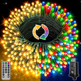 Ollny Bounce Lights Kids Room String Lights 640 LED – Color Changing Playroom Lights with 11 Modes and Remote Control