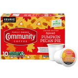 Community Coffee Golden Caramel Flavored Coffee Pods – Sweet Valentine's Day Gift for Mom, Keurig 2.0 K-Cup 12 ct Medium Roast
