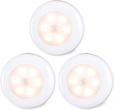 STAR-SPANGLED Stick-On Motion Lights – Auto Shutoff Safety Lighting for Basement Stairs and Dark Corridors