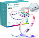 Kasa Smart Wi-Fi LED Strip 16.4ft – Housewarming Gift for Women and Mom, Trimmable RGBIC with 16M Colors and 2 Year Warranty