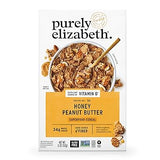 Purely Elizabeth Honey Peanut Butter Cereal – Nutritious Desk Drawer Snack for Wellness-Minded Professionals, Gluten-Free