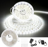 CT CAPETRONIX White LED Tape – Family Friendly Playroom and Hallway Illumination, Low Heat Indoor Light for Young Children