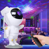 AstraStar Astronaut Galaxy Lamp – Stylish Ambient Lighting for Dorm and Home Theatre, Adjustable Nebula Ceiling Projector