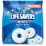LIFE SAVERS Pep-O-Mint Hard Candy 13 oz – Post-Coffee and Post-Smoking Fresh Breath Refill Bag