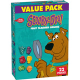 Scooby-Doo Fruit Flavored Snacks Gluten Free 22 Pouches No Artificial Colors Fat Free Pantry Staple