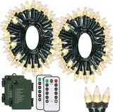 Solhice Mini LED String Lights 2 Pack – Ambient Home Aesthetic for Canopy, Headboard, and Mantel Garland