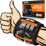 WEARXI Magnetic Screw Holder Bracelet – Cut-Resistant Convenience for Tight Work Spaces, No Loose Hardware in the Workshop